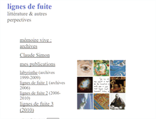 Tablet Screenshot of christinegenin.fr
